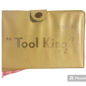 Howard tool king vintage mini tool set missing some parts one part broken